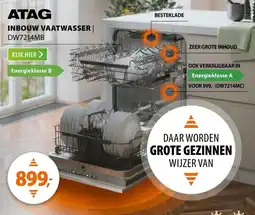 Expert Atag inbouw vaatwasser DW7214MB aanbieding