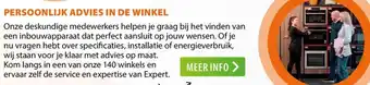 Persoonlijk advies in de winkel