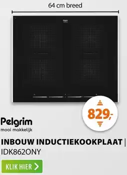 Expert Pelgrim inbouw inductiekookplaat IDK862ONY aanbieding