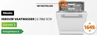 Expert Miele Inbouw vaatwasser G 7082 SCVI aanbieding