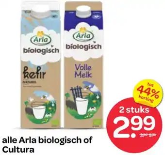 Alle Arla biologisch of Cultura