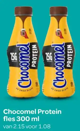 Spar Chocomel Protein aanbieding