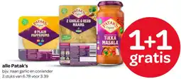 Spar Alle Patak's aanbieding