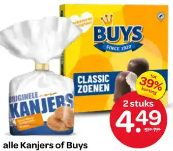 Spar Alle Kanjers of Buys aanbieding