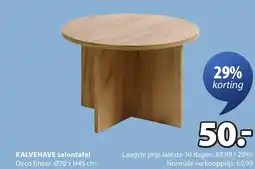 Jysk Kalvehave salontafel aanbieding