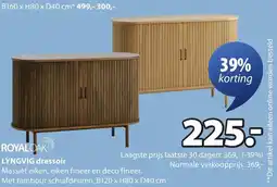 Jysk LYNGVIG dressoir aanbieding
