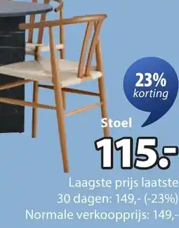 Jysk GUDERUP stoelen aanbieding