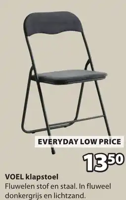 Jysk VOEL klapstoel aanbieding