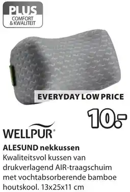 Jysk WELLPUR ALESUND nekkussen aanbieding