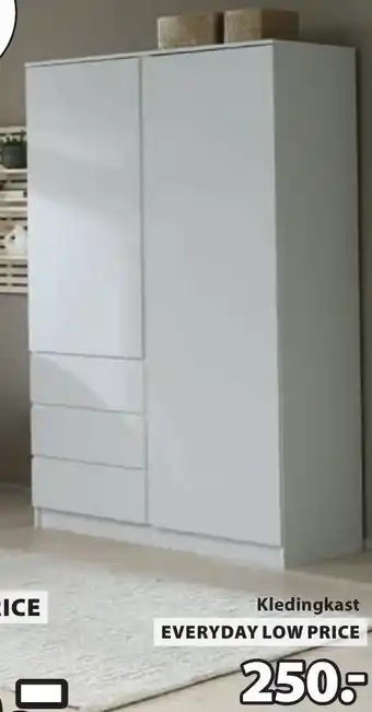 Jysk LIMFJORDEN kledingkast aanbieding