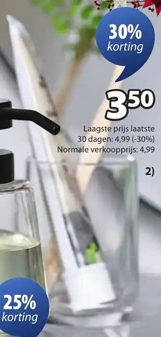 Jysk KARLSKRONA tandenborstelhouder aanbieding