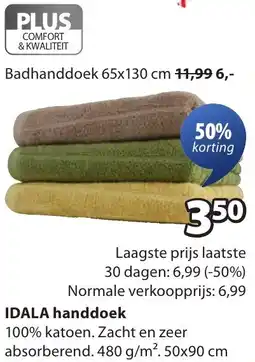 Jysk IDALA handdoek aanbieding