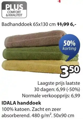 Jysk IDALA handdoek aanbieding
