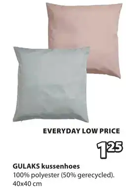 Jysk GULAKS kussenhoes aanbieding