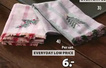 Jysk TEKTIT theedoek aanbieding