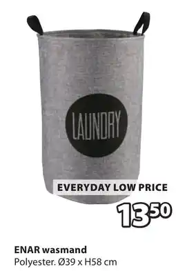 Jysk ENAR wasmand aanbieding