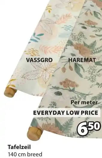 Jysk Tafelzeil aanbieding