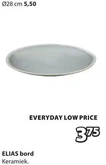 Jysk ELIAS bord aanbieding