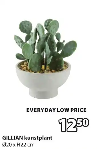 Jysk GILLIAN kunstplant aanbieding