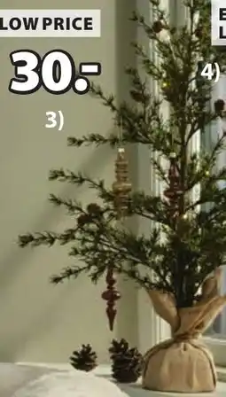 Jysk FENRIR kunstboom aanbieding