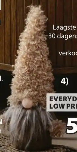 Jysk LARVIKIT kerstelf aanbieding