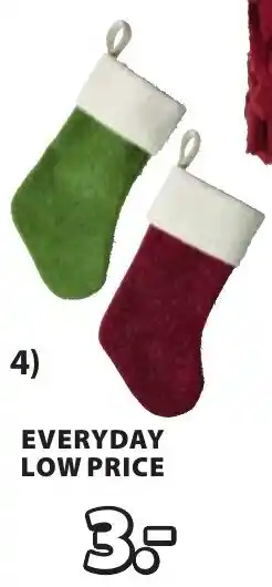 Jysk ABALONESKAL kerstsok aanbieding