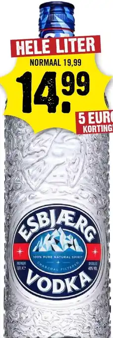 Dirck 3 Esbjaerg Vodka aanbieding