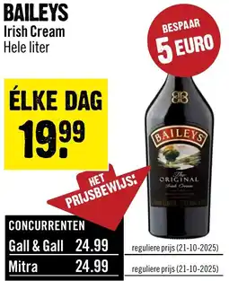 Dirck 3 Baileys Irish Cream aanbieding