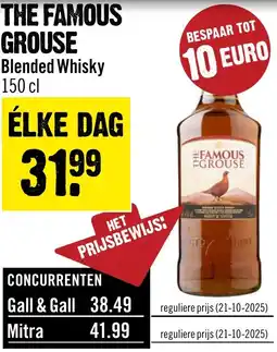 Dirck 3 The Famous Grouse Blended Whisky aanbieding