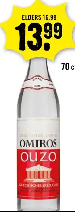 Dirck 3 Omiros Ouzo aanbieding