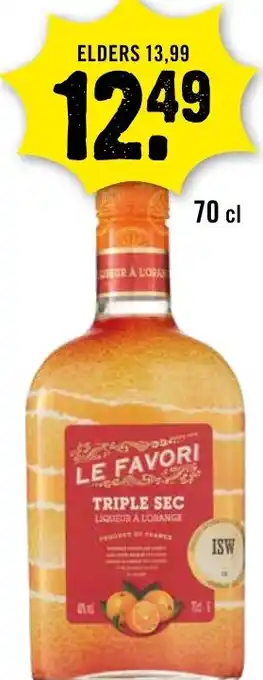 Dirck 3 Le Favori Triple sec aanbieding