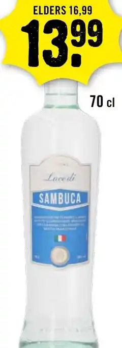 Dirck 3 Lace di Sambuca aanbieding