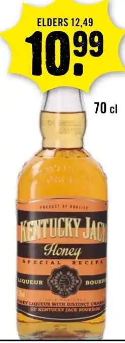 Dirck 3 Kentucky Jack Honey aanbieding