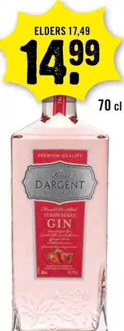 Dirck 3 D'argent Strawberry Gin aanbieding