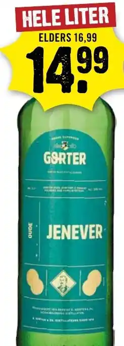 Dirck 3 Gorter Jenever aanbieding