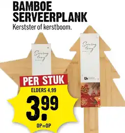 Dirck 3 Bamboe serveerplank aanbieding