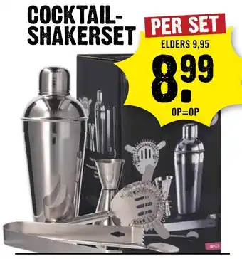 Dirck 3 Cocktail-shakerset aanbieding