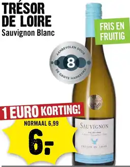 Dirck 3 Trésor De Loire Sauvignon Blanc aanbieding