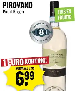 Dirck 3 Pirovano Pinot Grigio aanbieding