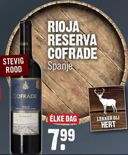 Dirck 3 Rioja Reserva Cofrade aanbieding