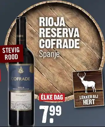 Dirck 3 Rioja Reserva Cofrade aanbieding