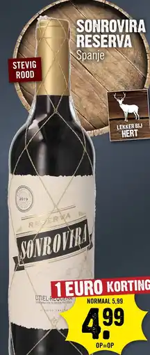 Dirck 3 Sonrovira Reserva aanbieding