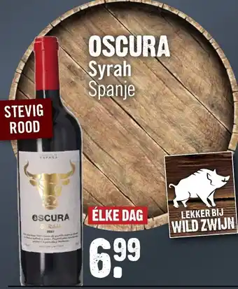 Dirck 3 Oscura Syrah aanbieding