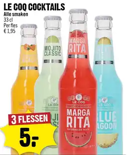 Dirck 3 Le coq cocktails aanbieding