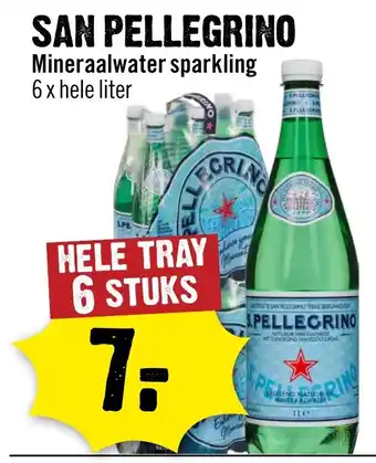 Dirck 3 San pellegrino Mineraalwater sparkling aanbieding