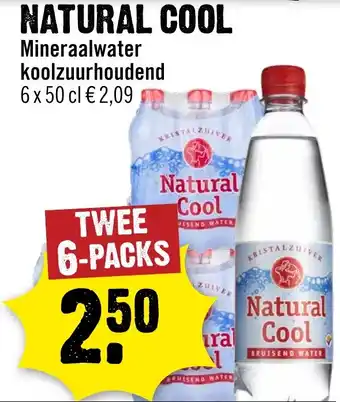 Dirck 3 Natural Cool Mineraalwater koolzuurhoudend aanbieding