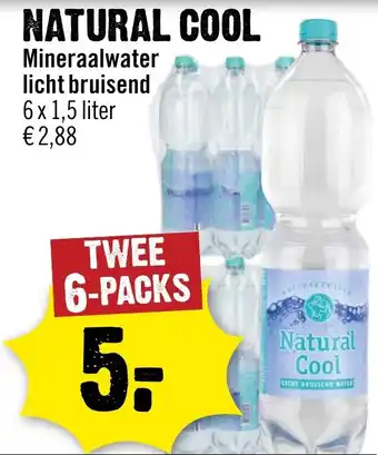 Dirck 3 Natural Cool Mineraalwater licht bruisend aanbieding