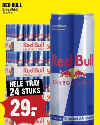 Dirck 3 Red Bull Energy Drink aanbieding