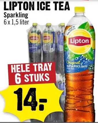 Dirck 3 Lipton Ice Tea Sparkling aanbieding