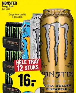 Dirck 3 Monster Energy Drink aanbieding